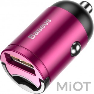 Автомобільний зарядний пристрій Xiaomi Baseus Tiny Star Mini QC3.0 Car 1USB 30W Pink (VCHX-A04)