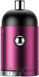 Автомобільний зарядний пристрій Xiaomi Baseus Tiny Star Mini QC3.0 Car 1USB 30W Pink (VCHX-A04)