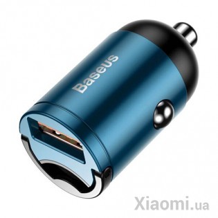 Автомобильное зарядное устройство Xiaomi Baseus Tiny Star Mini QC3.0 Car 1USB 30W Blue (VCHX-A03)