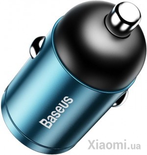 Автомобильное зарядное устройство Xiaomi Baseus Tiny Star Mini QC3.0 Car 1USB 30W Blue (VCHX-A03)