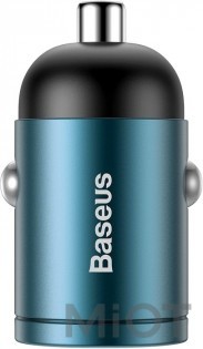 Автомобільний зарядний пристрій Xiaomi Baseus Tiny Star Mini QC3.0 Car 1USB 30W Blue (VCHX-A03)