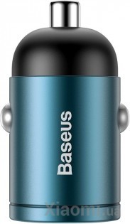 Автомобильное зарядное устройство Xiaomi Baseus Tiny Star Mini QC3.0 Car 1USB 30W Blue (VCHX-A03)