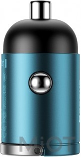 Автомобільний зарядний пристрій Xiaomi Baseus Tiny Star Mini QC3.0 Car 1USB 30W Blue (VCHX-A03)