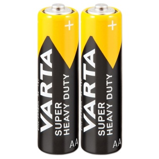 Батарейка сольова AA Varta Super Heavy Duty (Superlife), 1 шт. (Чорно-жовтий)