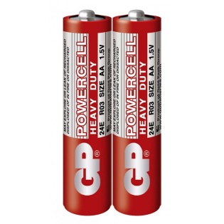 Батарейка сольова AAA GP Powercell R03, 1 шт (Красный)