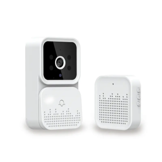 Бездротовий дверний відеодзвінок WiFi Smart Doorbell M6 (Білий)