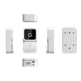 Бездротовий дверний відеодзвінок WiFi Smart Doorbell M6 (Білий)
