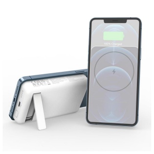 Беспроводной магнитный внешний аккумулятор Choetech B651 10000mAh White