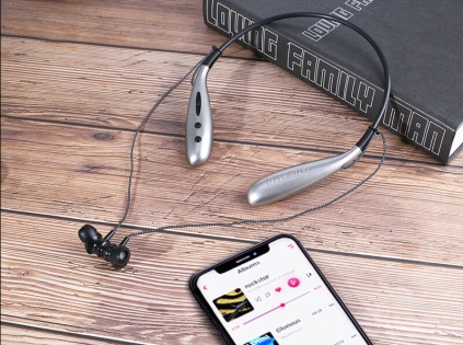 Беспроводные Bluetooth наушники Bluedio HN+ с поддержкой SD карты (Черный)