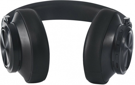 Бездротові Bluetooth навушники Bluedio T7 Plus з підтримкою micro SD картки (Чорний)