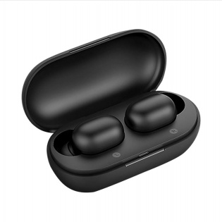 Беспроводные Bluetooth наушники Haylou GT1 с зарядным чехлом (Черный)