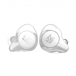 Бездротові Bluetooth навушники KZ S2 із сенсорним керуванням (Білий)