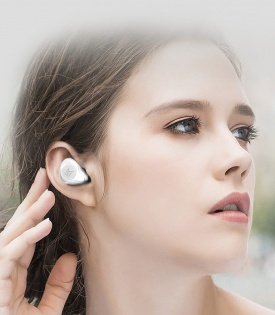 Бездротові Bluetooth навушники KZ S2 із сенсорним керуванням (Білий)
