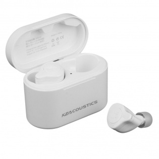Бездротові Bluetooth навушники KZ S2 із сенсорним керуванням (Білий)