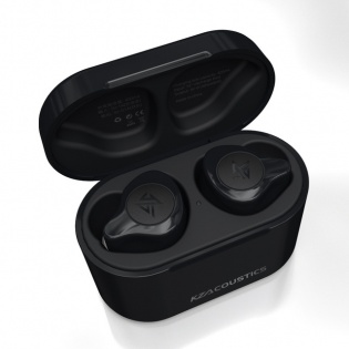 Бездротові Bluetooth навушники KZ S2 із сенсорним керуванням (Чорний)