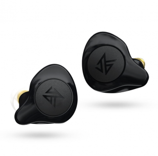 Бездротові Bluetooth навушники KZ S2 із сенсорним керуванням (Чорний)