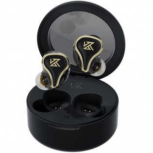 Бездротові навушники Bluetooth KZ SK10 з ігровим режимом (Чорний)