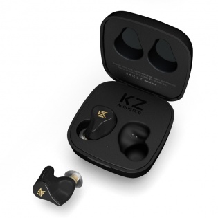 Бездротові навушники Bluetooth KZ Z1 з кейсом для заряджання (Чорний)