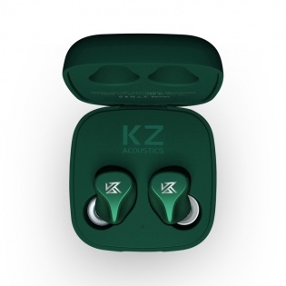 Бездротові навушники Bluetooth KZ Z1 з кейсом для зарядки (Зелений)