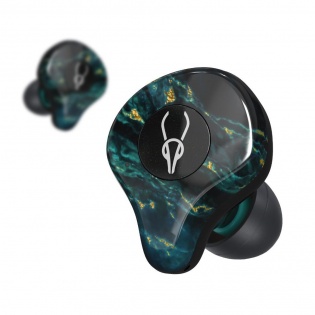 Бездротові навушники Bluetooth Sabbat E12 Ultra Dream Stone з підтримкою aptX (Чорно-зелений)