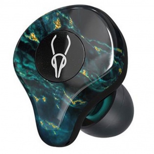 Бездротові навушники Bluetooth Sabbat E12 Ultra Dream Stone з підтримкою aptX (Чорно-зелений)