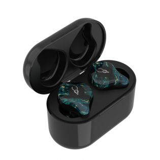 Бездротові навушники Bluetooth Sabbat E12 Ultra Dream Stone з підтримкою aptX (Чорно-зелений)