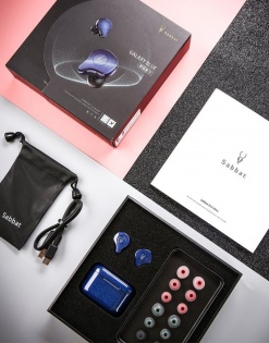 Беспроводные Bluetooth наушники Sabbat E12 Ultra Galaxy Blue c поддержкой aptX (Синий)