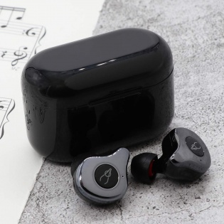 Бездротові навушники Bluetooth Sabbat E12 Ultra Gunmetal з підтримкою aptX (Чорний)
