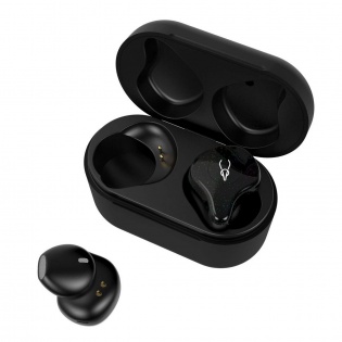 Бездротові Bluetooth навушники Sabbat X12 Pro Black з чохлом для заряджання 750 мАг (Чорний)