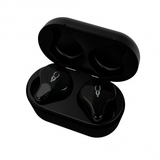 Беспроводные Bluetooth наушники Sabbat X12 Pro Black с чехлом для зарядки 750 мАч (Черный)
