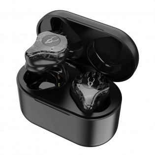 Бездротові Bluetooth навушники Sabbat X12 Ultra Advanced stone з підтримкою aptX (Чорно-сірий)
