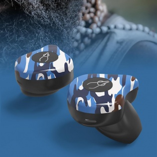 Беспроводные Bluetooth наушники Sabbat X12 Ultra Caribbean c поддержкой aptX (Черно-синий)
