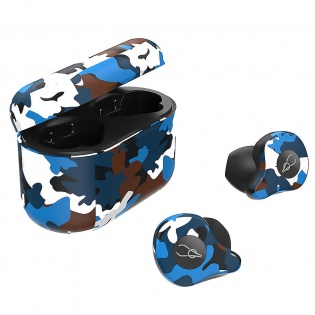 Беспроводные Bluetooth наушники Sabbat X12 Ultra Caribbean c поддержкой aptX (Черно-синий)