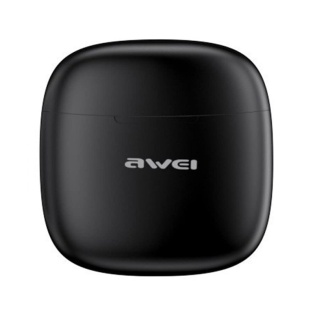 Беспроводные Bluetooth наушники Awei T26 Pro с зарядным боксом (Черный)