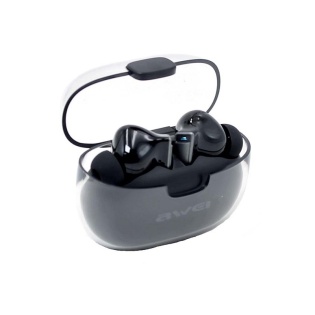Бездротові Bluetooth навушники Awei T52 із сенсорним керуванням (Чорний)