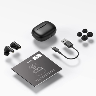 Бездротові навушники Bluetooth Soundpeats Air3 Pro (Чорний)