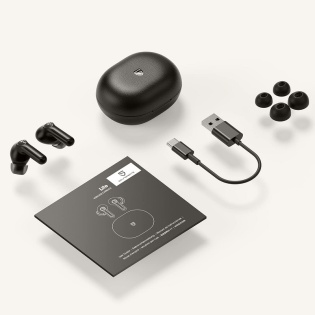 Бездротові навушники Bluetooth Soundpeats Life (Чорний)