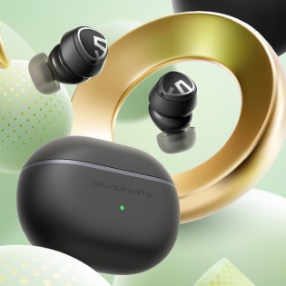 Бездротові навушники Bluetooth Soundpeats Mini Pro (Чорний)