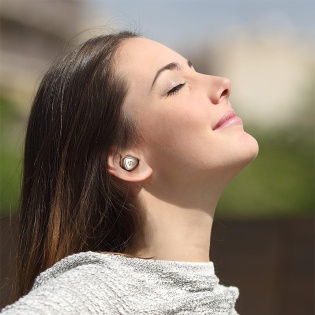 Беспроводные Bluetooth наушники Soundpeats Sonic (Серый)
