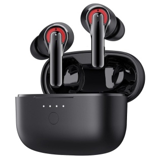 Бездротові Bluetooth навушники Tribit FlyBuds C1 BTH93 з підтримкою aptX та 4 мікрофонами (Чорний)