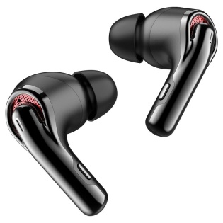 Бездротові Bluetooth навушники Tribit FlyBuds C1 BTH93 з підтримкою aptX та 4 мікрофонами (Чорний)