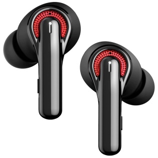 Бездротові Bluetooth навушники Tribit FlyBuds C1 BTH93 з підтримкою aptX та 4 мікрофонами (Чорний)