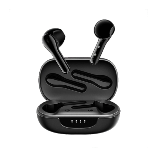 Бездротові навушники Bluetooth Tribit FlyBuds C2 BTH96 з підтримкою aptX (Чорний)