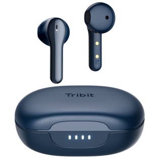 Беспроводные Bluetooth наушники Tribit SolarBuds C2 BTH96R (Синий)
