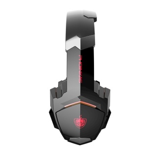 Беспроводные геймерские наушники Kotion Each G9000BT с поддержкой объемного звука 7.1 Stereo Sound (Черно-красный)