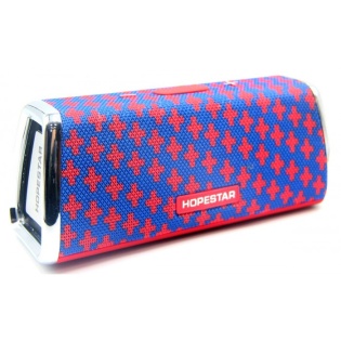 Бездротова Bluetooth колонка Hopestar H23 (Червоно-синiй)