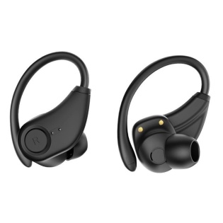 Бездротовi Bluetooth навушники Bluedio S6 V2 iз зарядним чохлом (Чорний)