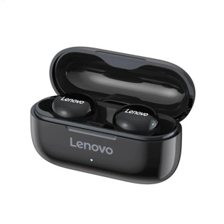Бездротовi Bluetooth навушники Lenovo LP11 iз зарядним кейсом (Чорний)