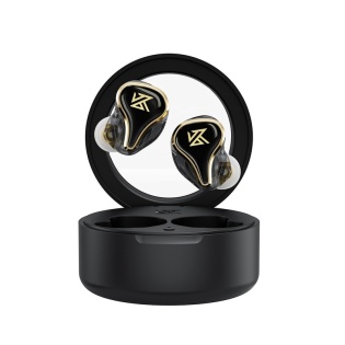 Бездротовi навушники Bluetooth KZ SK10 Pro з гiбридними випромiнювачами (Чорний)