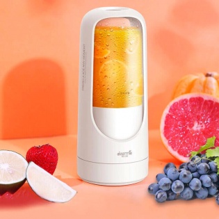 Блендер Deerma Wireless Sports Juicer White (DEM-NU30)